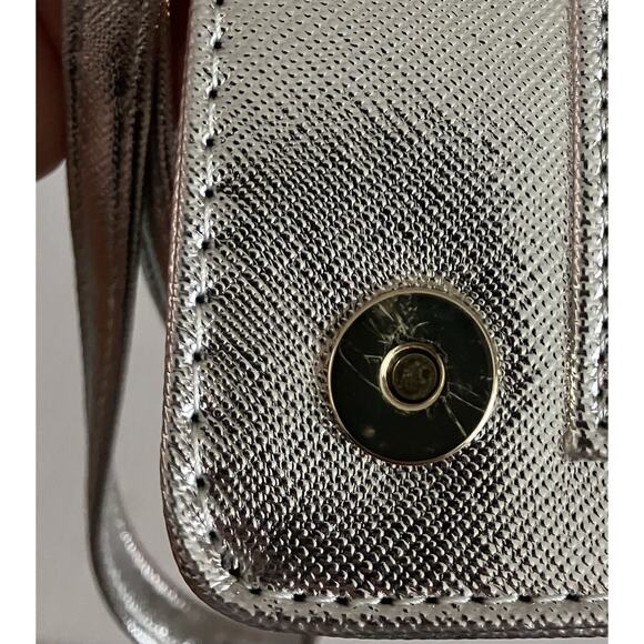 Womens Betsey Johnson Wristlet Wallet Luv Betsey Removable Strap Iridescent - Picture 11 of 11